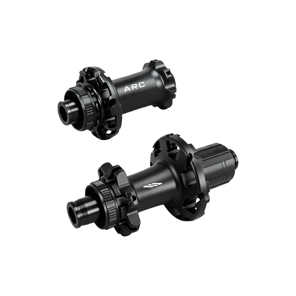 ARC MT-081F/R 21H Carbon-Spoke Center Lock Road Hub Set