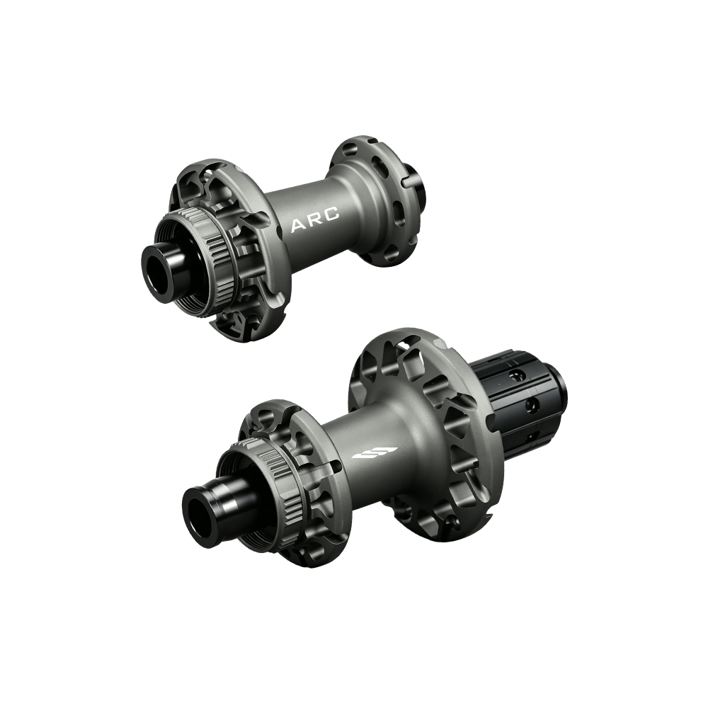 Round-Head Carbon-Spoke Center Lock Road Hub Set