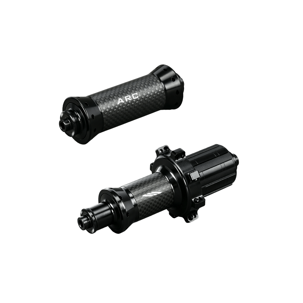 ARC RT-030FCBRCB 2024H Carbon Straight-Pull Rim Brake Road Hub Set 1