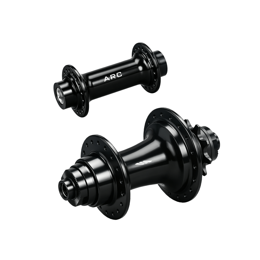 ARC GT-023F/R BMX Freestyle Hubs – 9T Driver, 6-Pawl, Single Speed