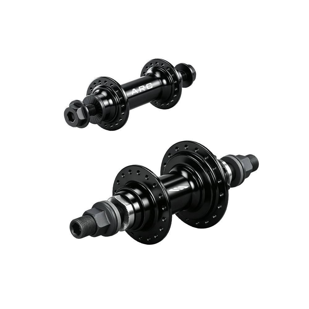 GT-017F/019R BMX Freestyle Hubs – 9T Driver, 6-Pawl Single Speed