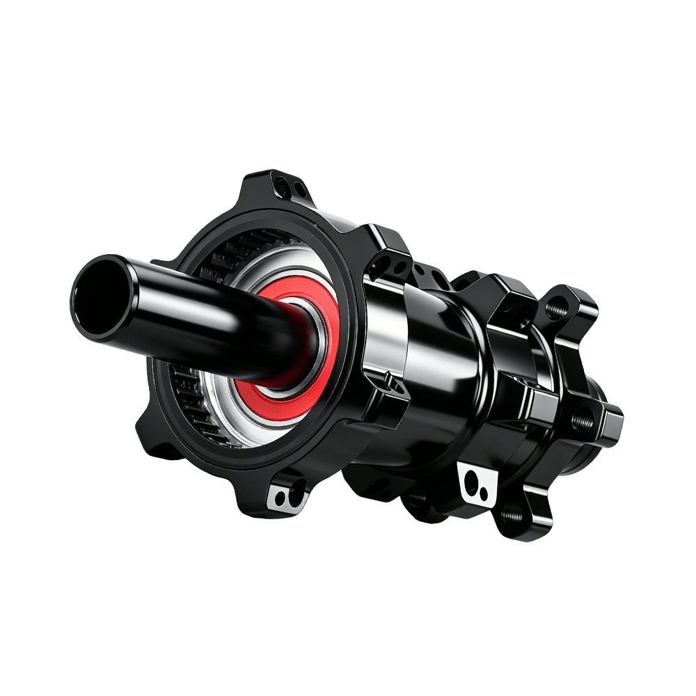 MT-075FA/RA 24H Straight-Pull 6-Bolt Road Disc Hub Set