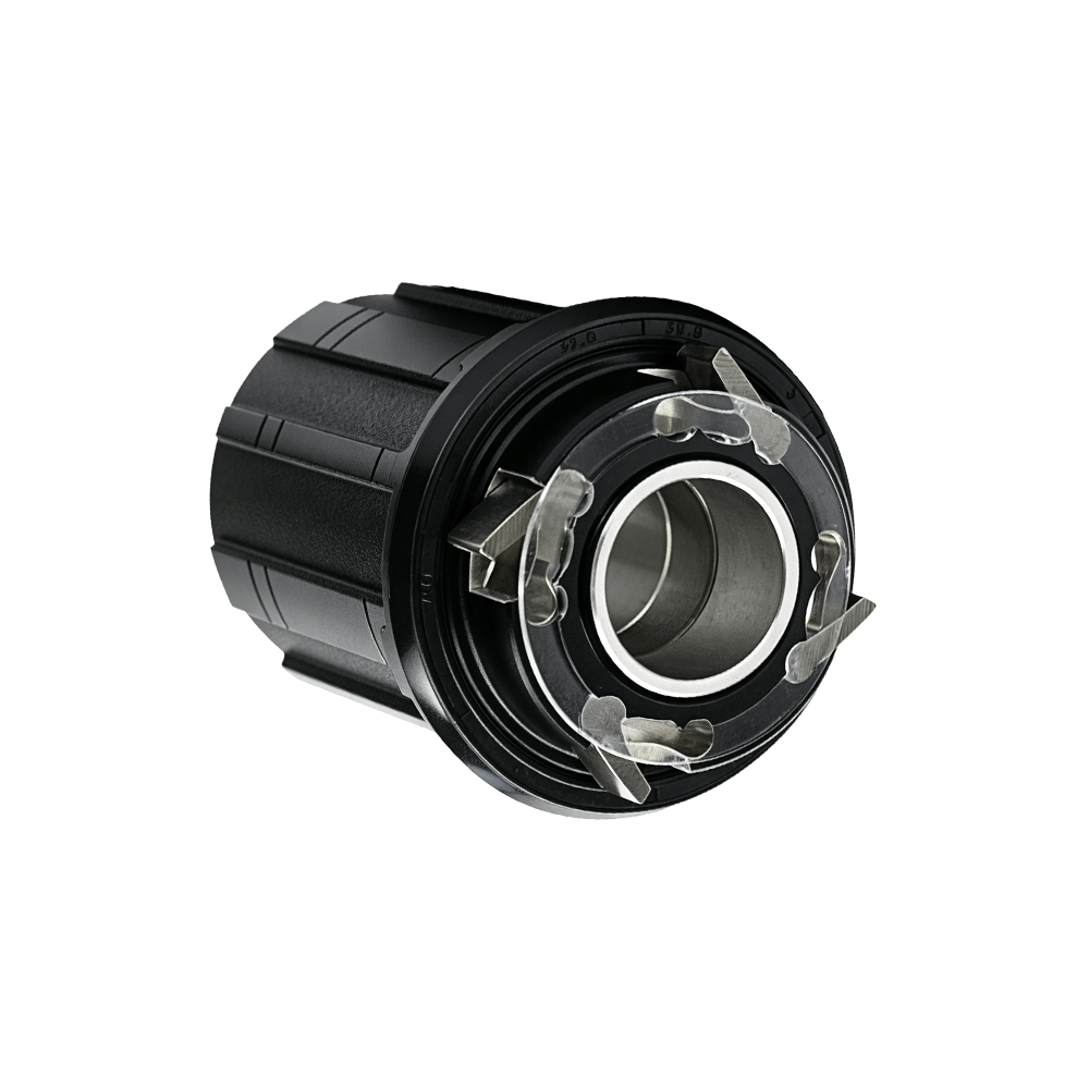 RT-010F/002R Road Bike Hubs – 4-Pawl, 48 Engagement, HG Freehub