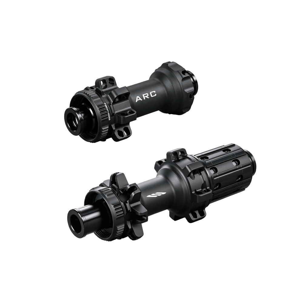 MT-116F/R 24H Carbon-Spoke Center Lock MTB Hub Set