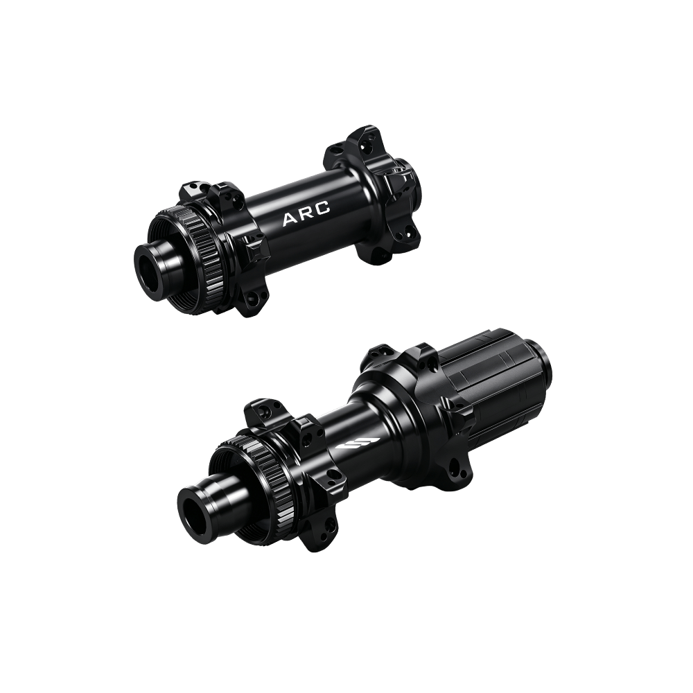 ARC MT-030F/R 24H Straight-Pull Center Lock Road Disc Hub Set
