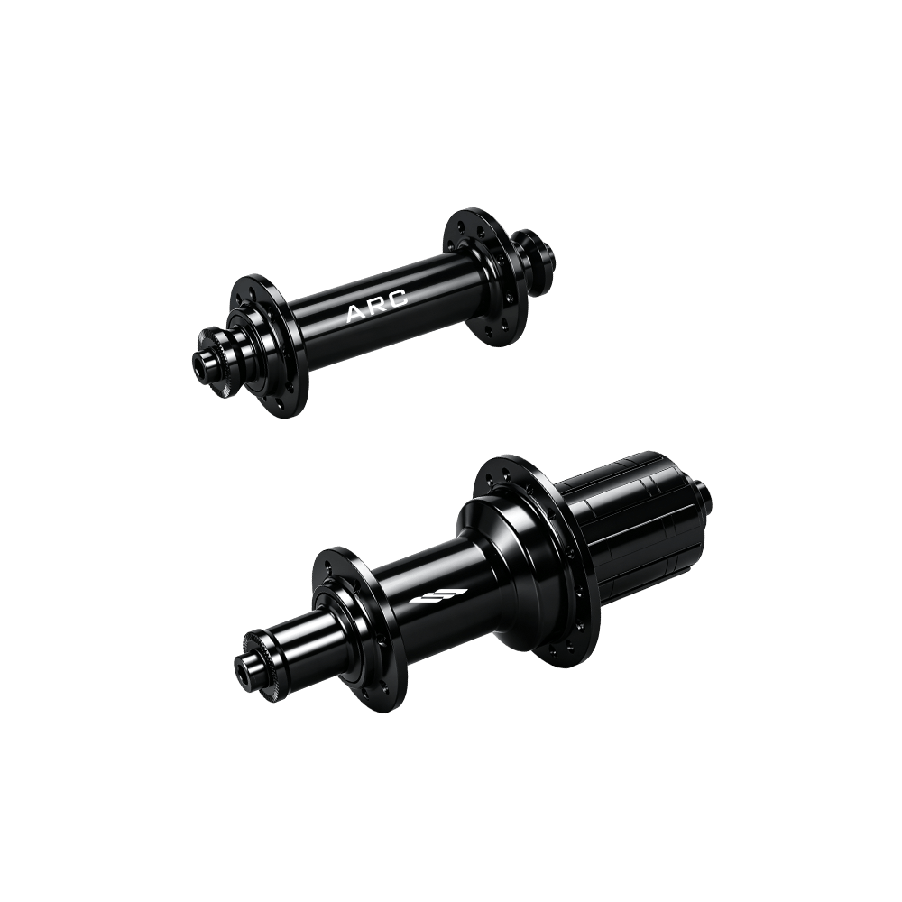 ARC RT-002FB/002RB 18/21H & 20/24H J-Bend Rim Brake Road Hub Set