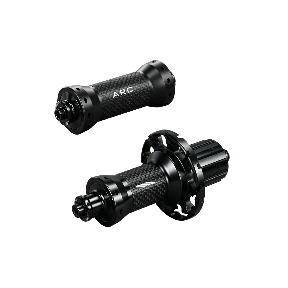 ARC RT-035FCB/RCB Carbon Straight-Pull Road Hub Set