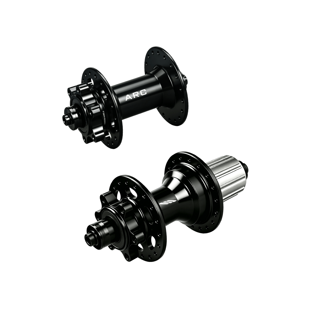 ARC MT-001FS/RS 28/32/36H 6-Bolt QR MTB Hub Set