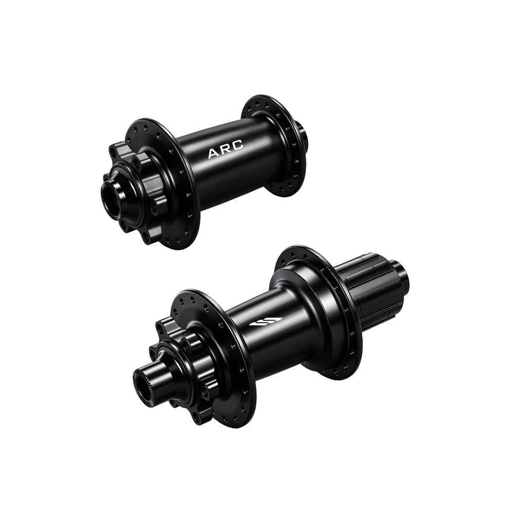 ARC MT-088F/R 180 POE J-Bend 6-Bolt Boost MTB Hub Set