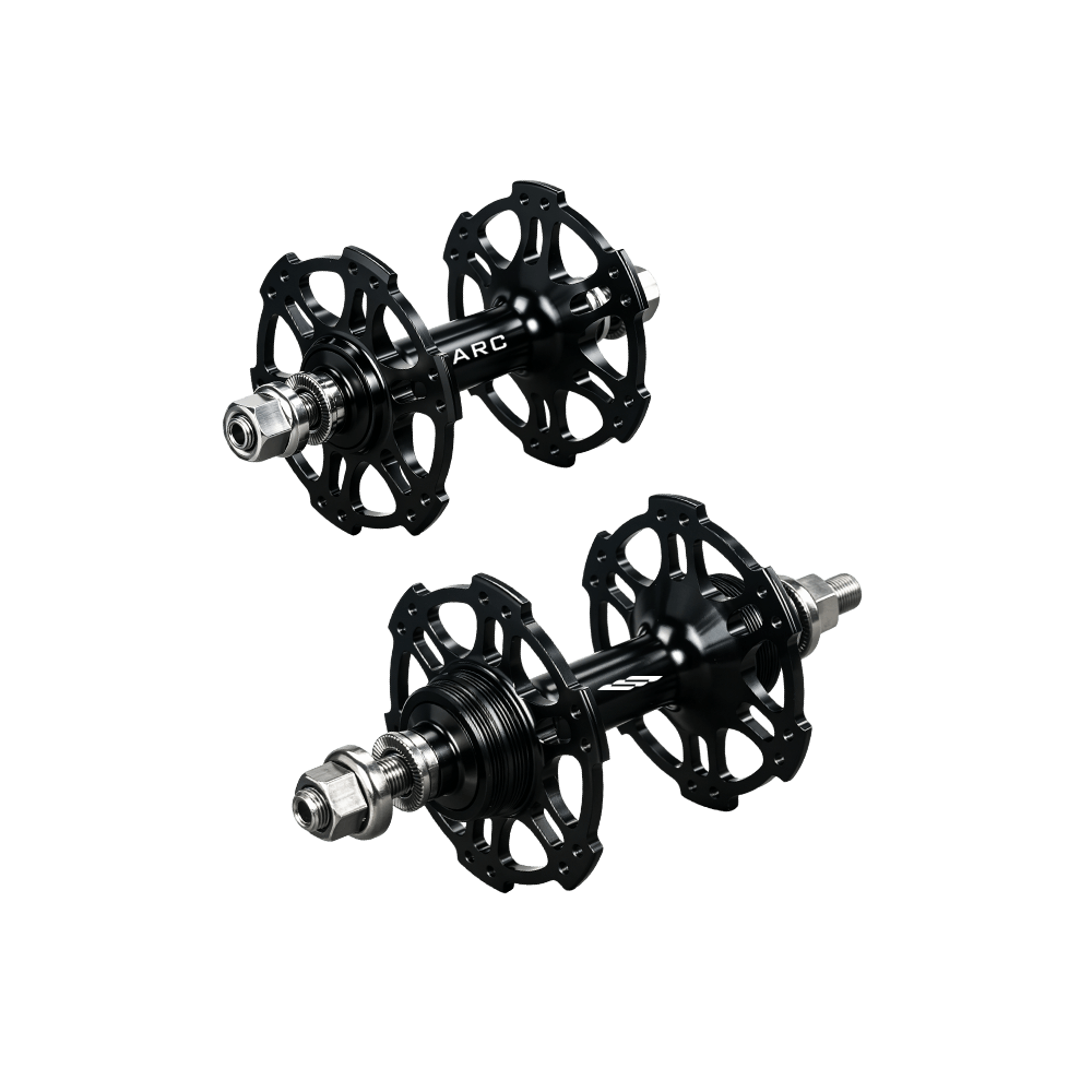 ARC GT-010F/R Track Bike Hubs – CNC Fixed Gear, 16T Cog, Double-Sided Thread